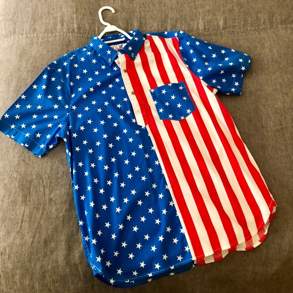 chubbies Other - Chubbies American Flag Button Down